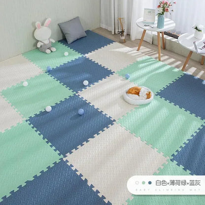 Soft Interlocking Puzzle Mat Play for Kids Room