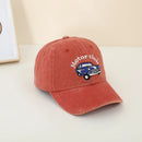 Motor Club Letter Embroidered Outdoor Kids Caps for Summer childrensterritory