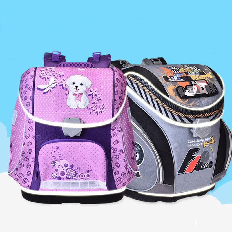 High Quality Latest Design Printed School Bags for Kids Boys Girls childrensterritory