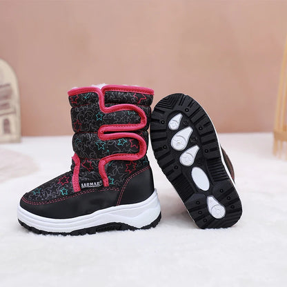 Thickened Oversized Kids Boy And Girl Snow Boots childrensterritory