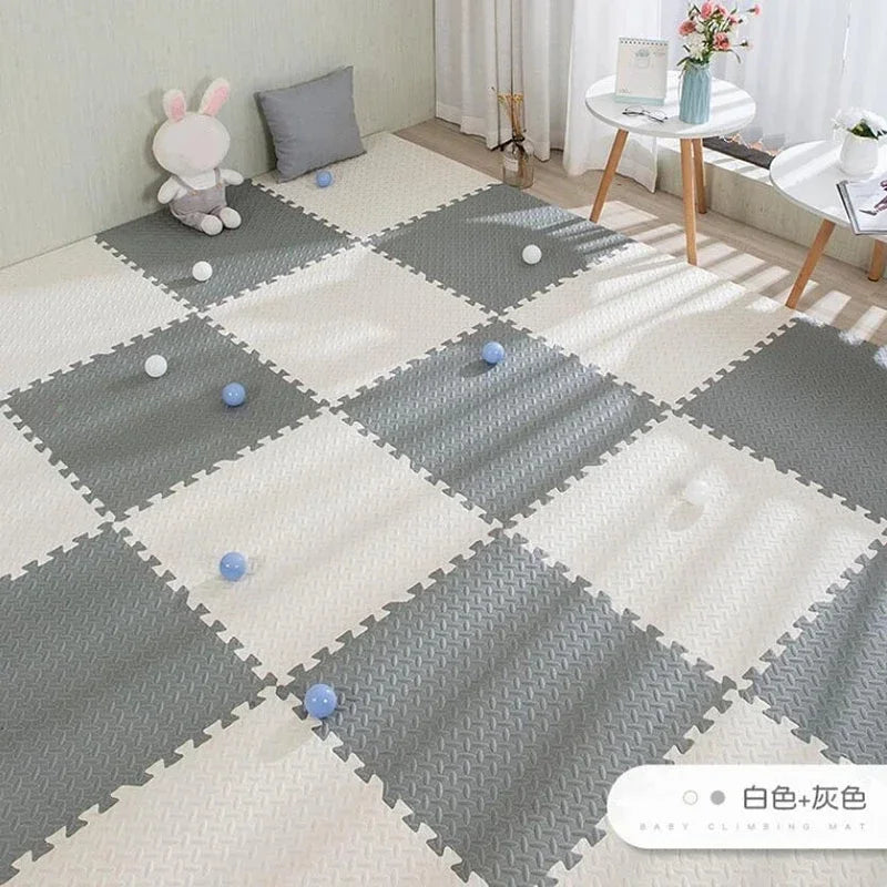 Soft Interlocking Puzzle Mat Play for Kids Room