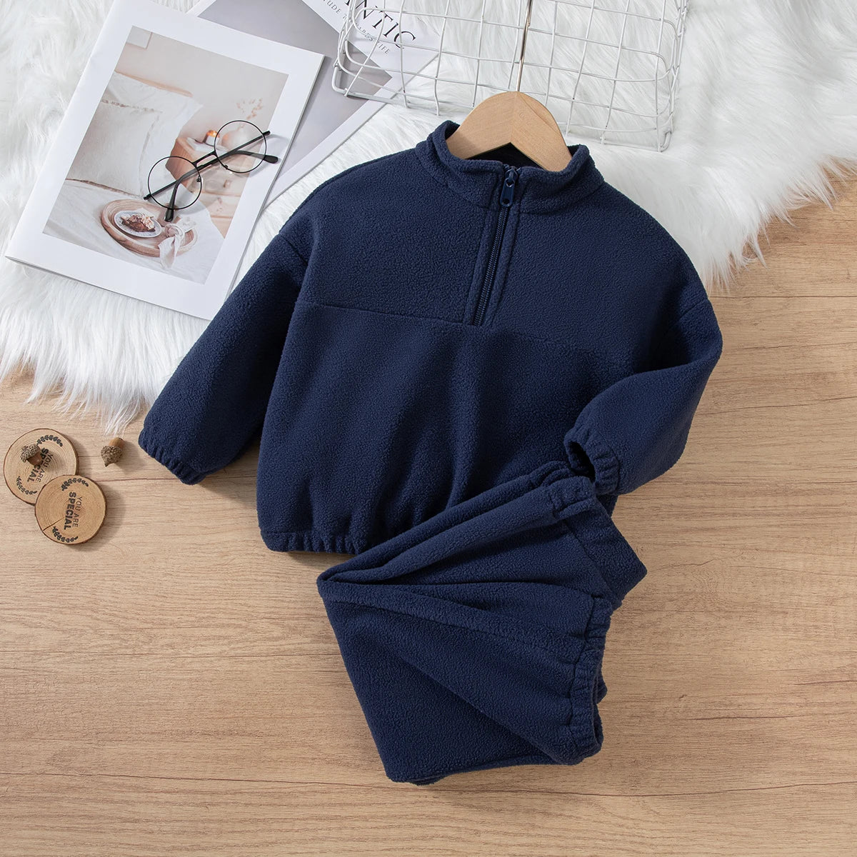 Girls’ Long-Sleeve Winter Outfit Set