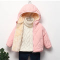 Kids' Solid-Colour Long-Sleeved Winter Jackets childrensterritory