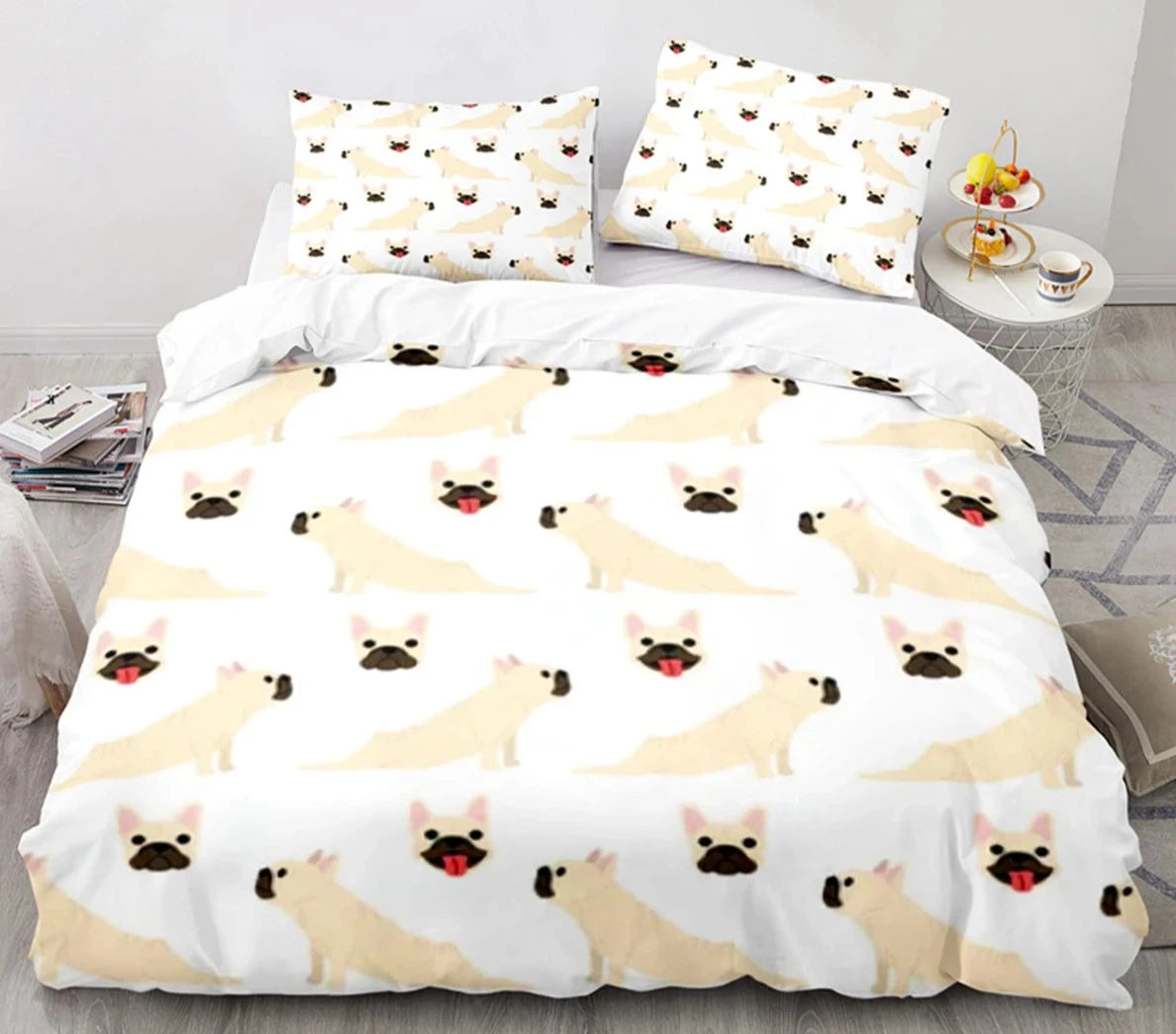 3D Cartoon Animal Print Microfiber Kids Bedding Sets