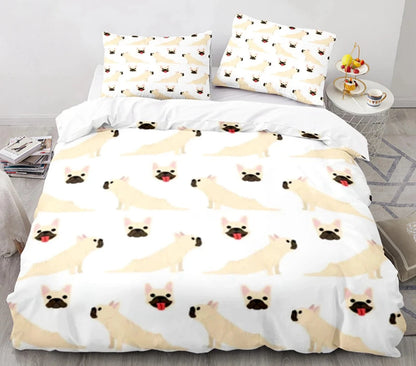 3D Cartoon Animal Print Microfiber Kids Bedding Sets childrensterritory