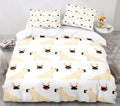 3D Cartoon Animal Print Microfiber Kids Bedding Sets childrensterritory
