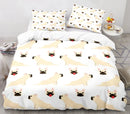 3D Cartoon Animal Print Microfiber Kids Bedding Sets childrensterritory