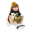 Handmade Lifelike Soft Silicone Cute Reborn Baby Doll childrensterritory