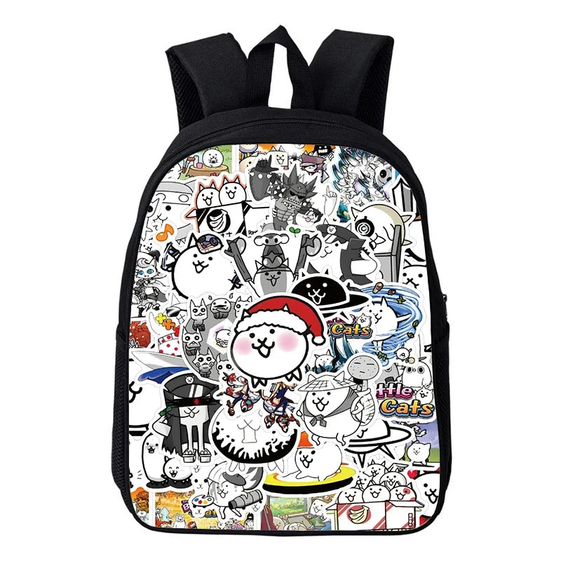 Kids Cartoon Print Stylish School Bags