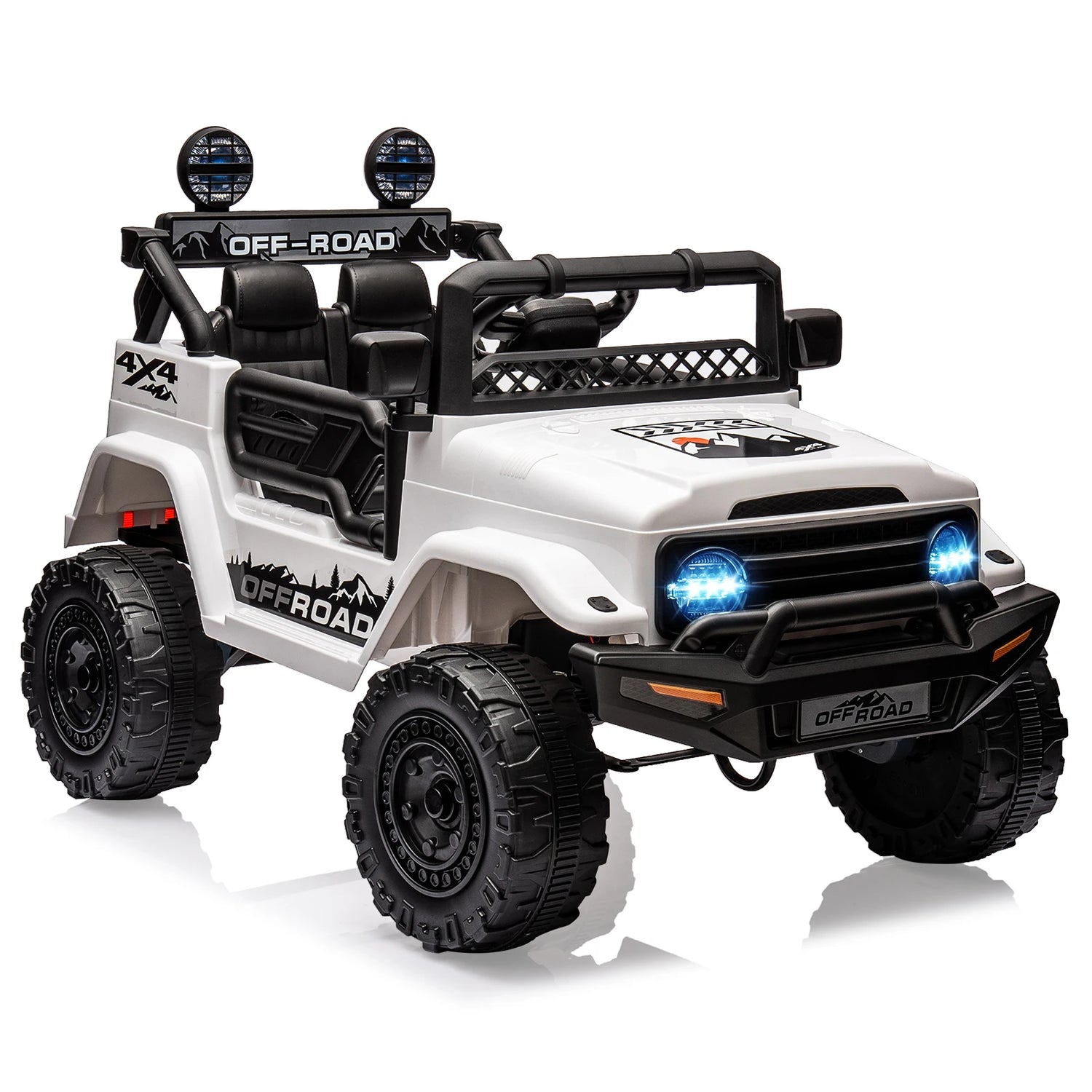 Kids Ride On Remote Control 12V Truck with Led Lights childrensterritory