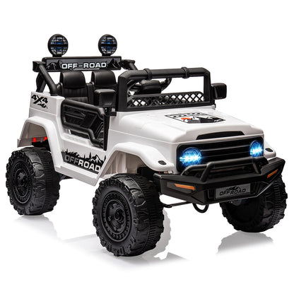 Kids Ride On Remote Control 12V Truck with Led Lights childrensterritory