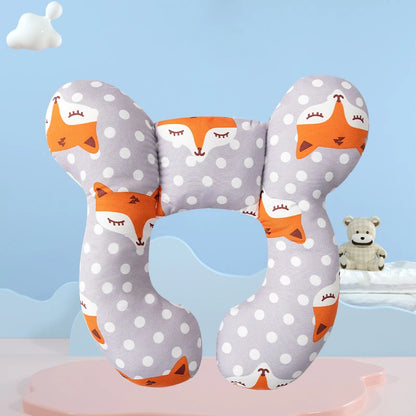 Multi-functional Cartoon Design U-shaped Pillow for Baby childrensterritory