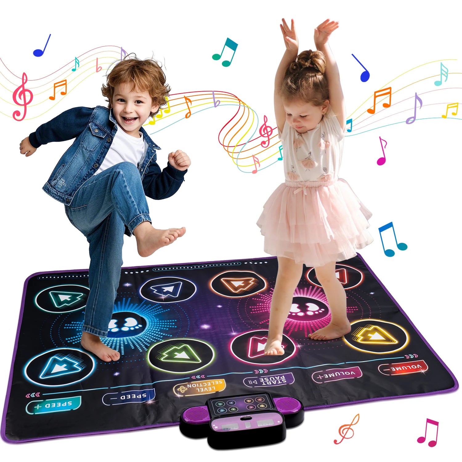 Kids Interactive Musical Floor Mat for Dance and Play Activities childrensterritory