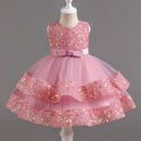 Baby Girl Sequin Unicorn Tutu Princess Dress for 1st Birthday