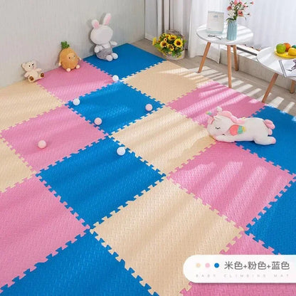 Soft Interlocking Puzzle Mat Play for Kids Room