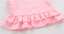 Kids Girls Letter Print Two Pieces Cartoon Beachwear childrensterritory