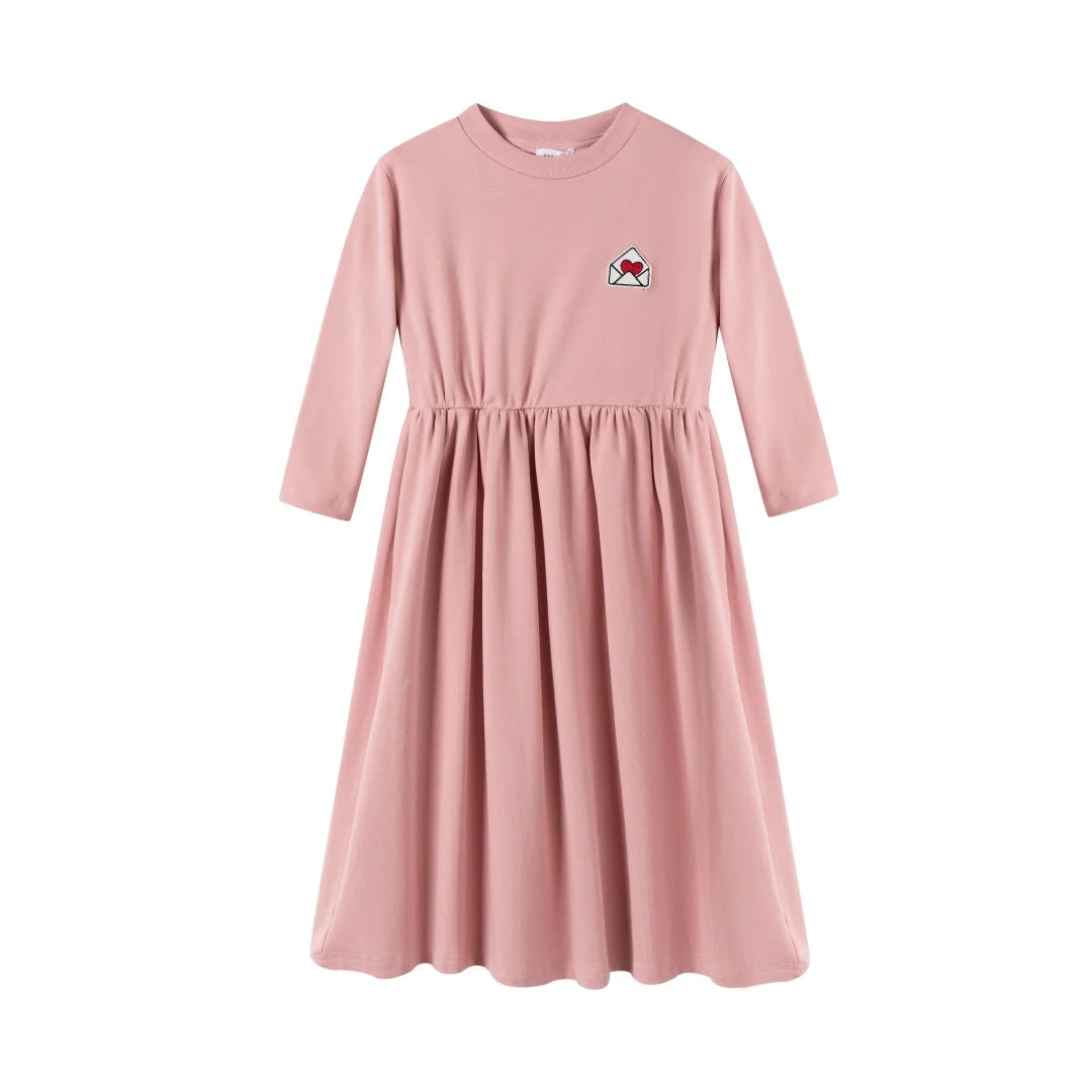 Pink and Blue Colored Brother and Sister Family Matching Outfits