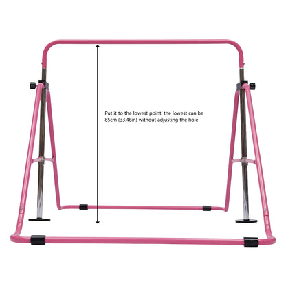 Kids Indoor Adjustable Gymnastics Training Bar childrensterritory
