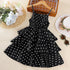 Kids Girls Polka Dot Stylish Summer Holiday Dresses childrensterritory