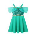 Kids GIrls Disney Princess Birthday Party Costume for Summer childrensterritory