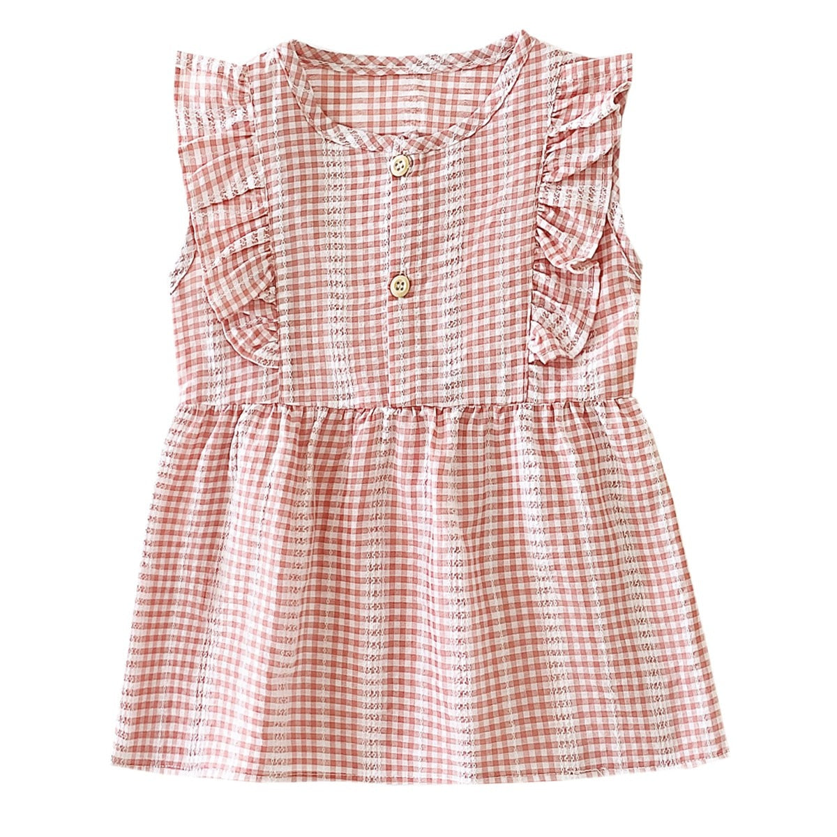 Korean Style Baby Girls Sleeveless Princess Dresses childrensterritory