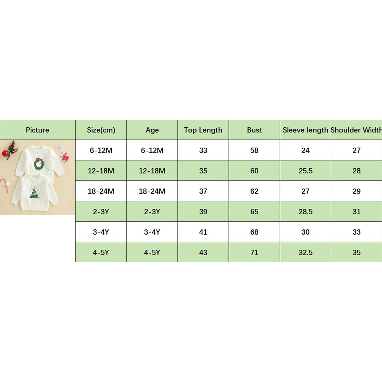 Kids Full Sleeves Tree Print Warm Sweater childrensterritory