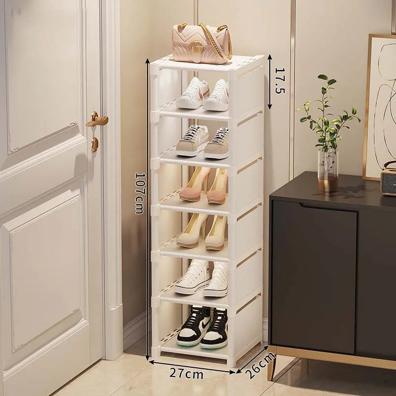 5 to 7-Layer Space-Saving Shoe Cabinet Shoe Organizer childrensterritory