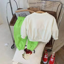 Kids Girl Floral Sweatshirt Top and Pants Set for Autumn childrensterritory