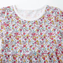 Floral and Cartoon Duck-Embroidered Little Girls' Summer Dress childrensterritory