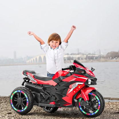 Light-Wheeled, 12V Electric Ride-on Motorcycle for Kids childrensterritory