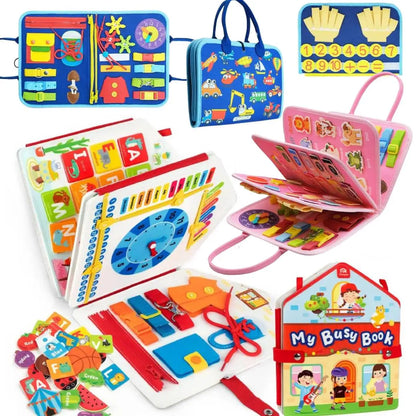 Busy Board for Fine Motor Skills | Montessori Toys for Toddler childrensterritory