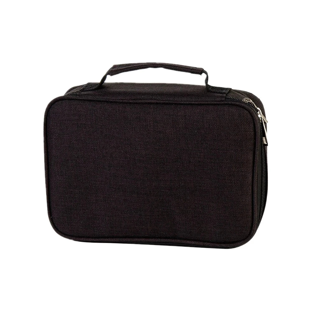 72 Holes Canvas Pencil Case for School Students childrensterritory