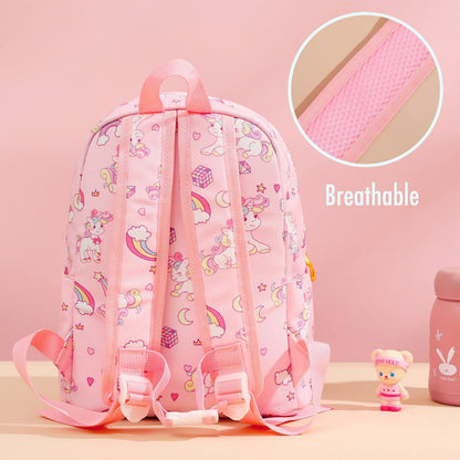 Kids Lightweight Rucksack Rainbow with Leash Custom Backpack childrensterritory
