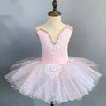 Rainbow Color Sequined Ballet Performance Tutu Skirts for Girls childrensterritory