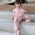 Kids Girl Korean Style Sweater + Pants Fashionable Two Piece Set childrensterritory