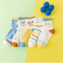 Baby/Kids 5 Pairs/Lot Breathable Casual Mesh Socks for Boy Girl childrensterritory