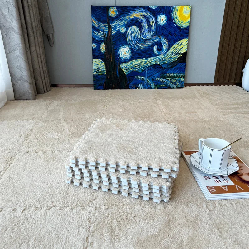 10pcs EVA foam, Soft Plush Thick Baby Puzzle Play Mat childrensterritory
