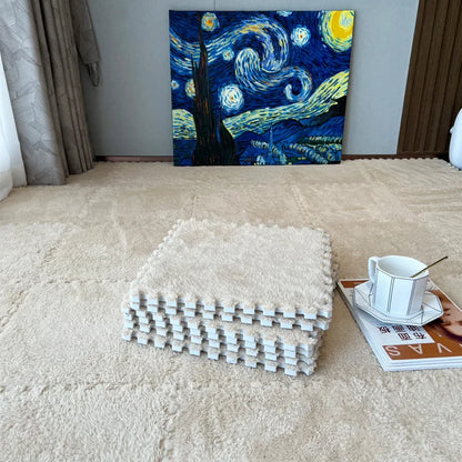 10pcs EVA foam, Soft Plush Thick Baby Puzzle Play Mat childrensterritory