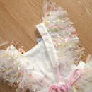 Baby Girls Cute Flower Lace Design Sleeveless Rompers childrensterritory