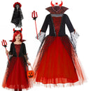 Ghost Bride Kids Girls Costume For Purim Halloween Party
