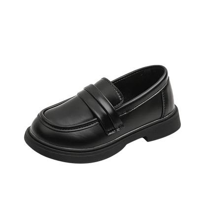 Kids Girls/Boys Round-toe Leather Shoes for Party childrensterritory