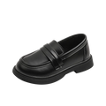 Kids Girls/Boys Round-toe Leather Shoes for Party childrensterritory