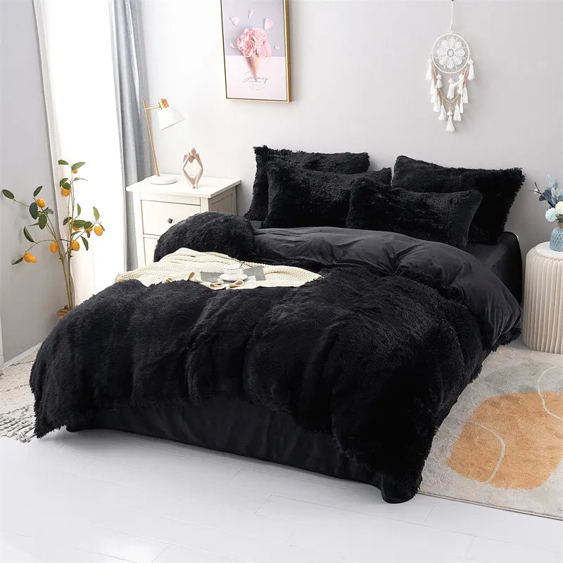 Three-piece Set of Cozy Bedding for Single and Double Beds childrensterritory
