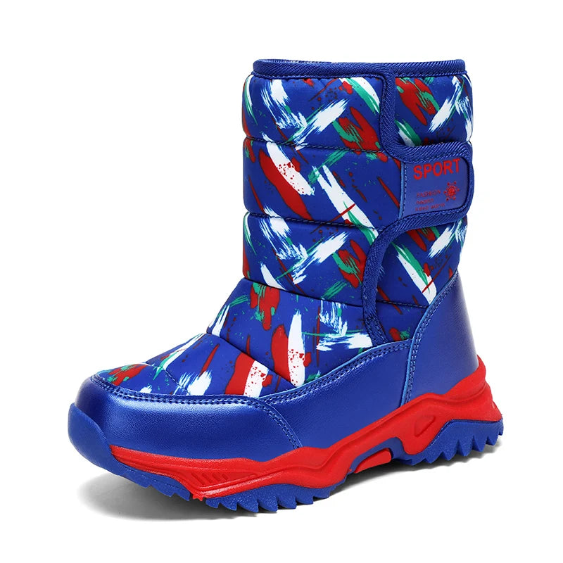 Stylish Waterproof Warm Outdoor Boots For Kids childrensterritory