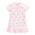 Kids Girls Printed Causal Cotton Polo Dresses for Summer childrensterritory