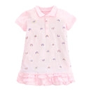 Short Sleeves Printed Casual Dresses For Girls childrensterritory