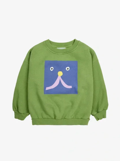 Kids Long-sleeved Round Neck Printed Sweatshirts childrensterritory