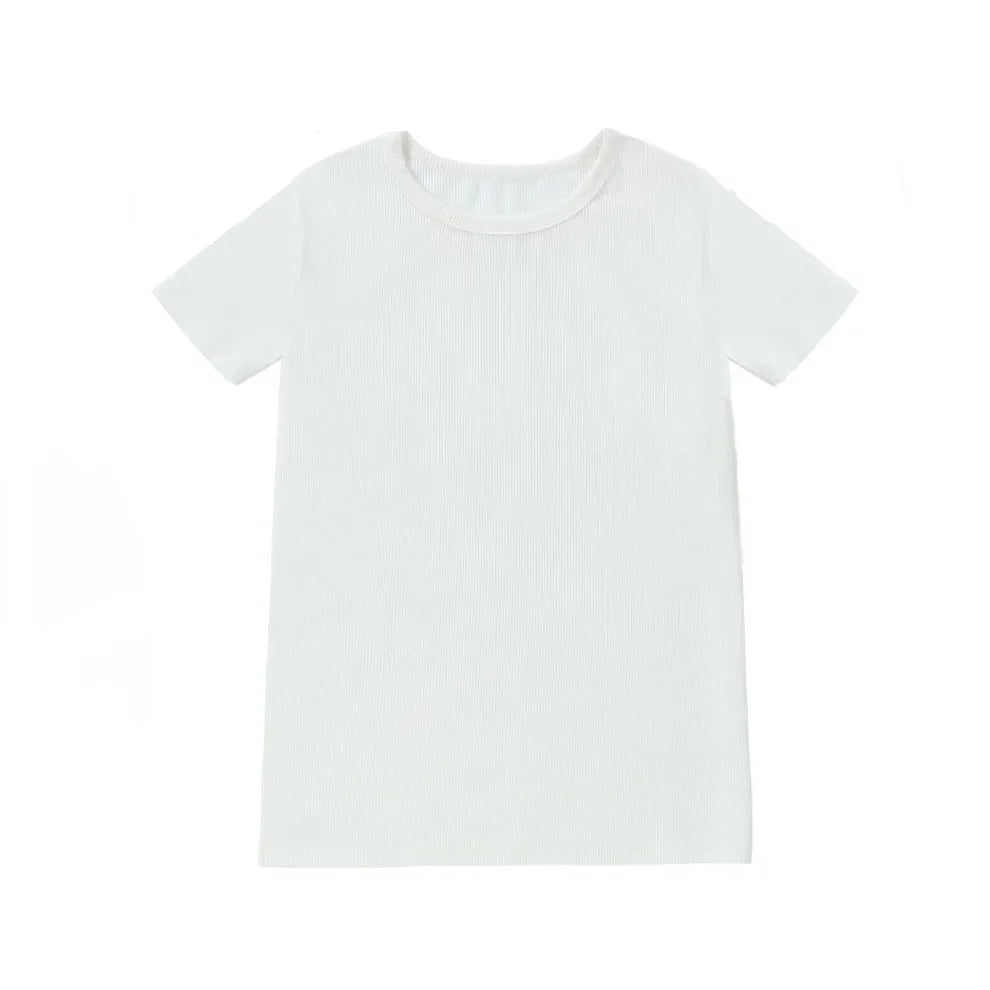 Collar Design Summer Casual Family Matching Clothing Set