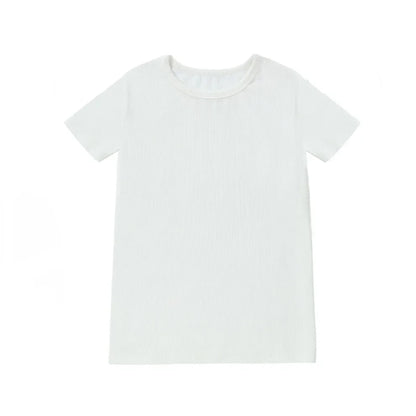 Collar Design Summer Casual Family Matching Clothing Set
