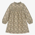 Floral Printed Little Girls' Birthday Party Dresses for Fall childrensterritory